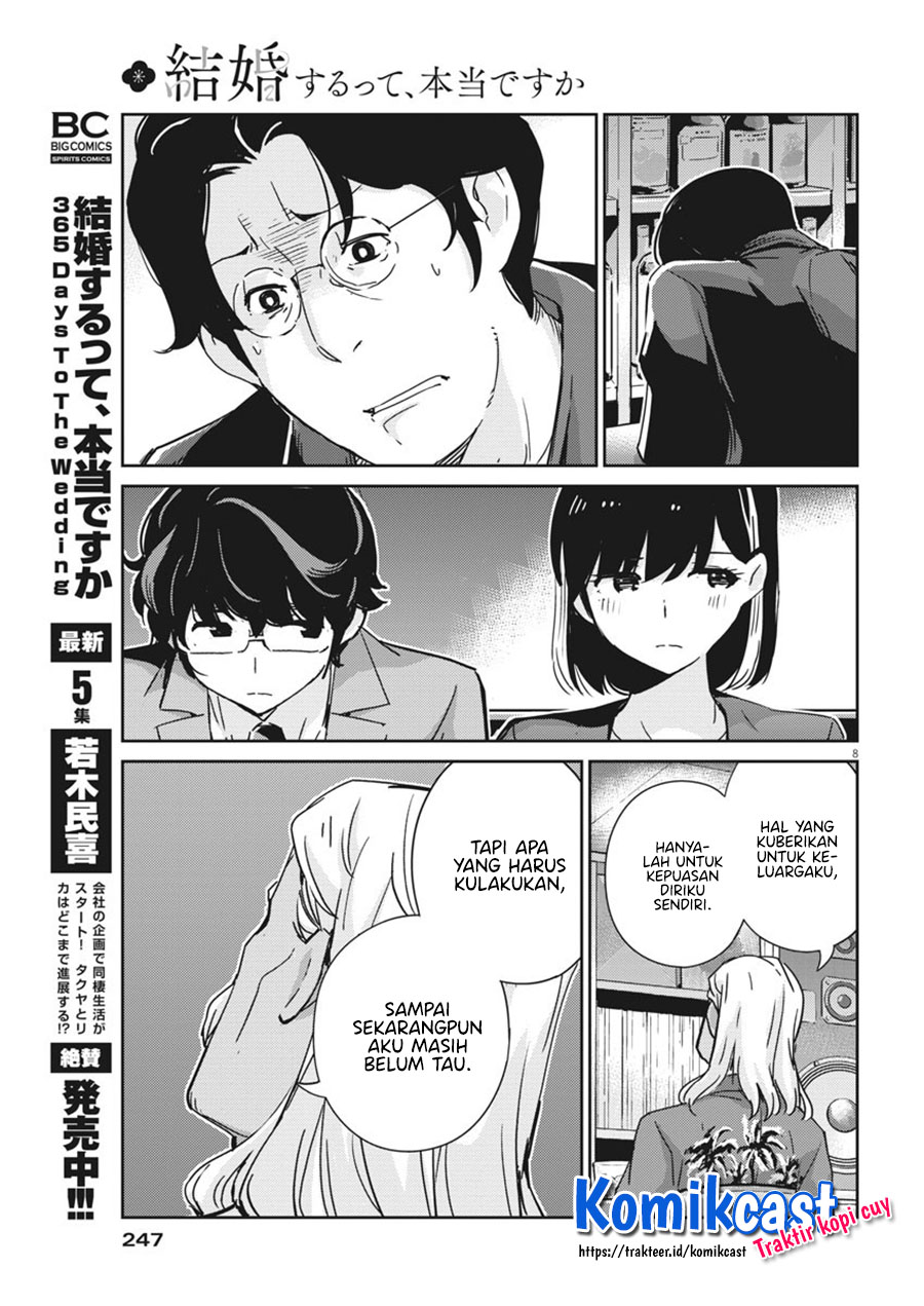 Kekkon Surutte, Hontou Desu ka? Chapter 57 Gambar 9